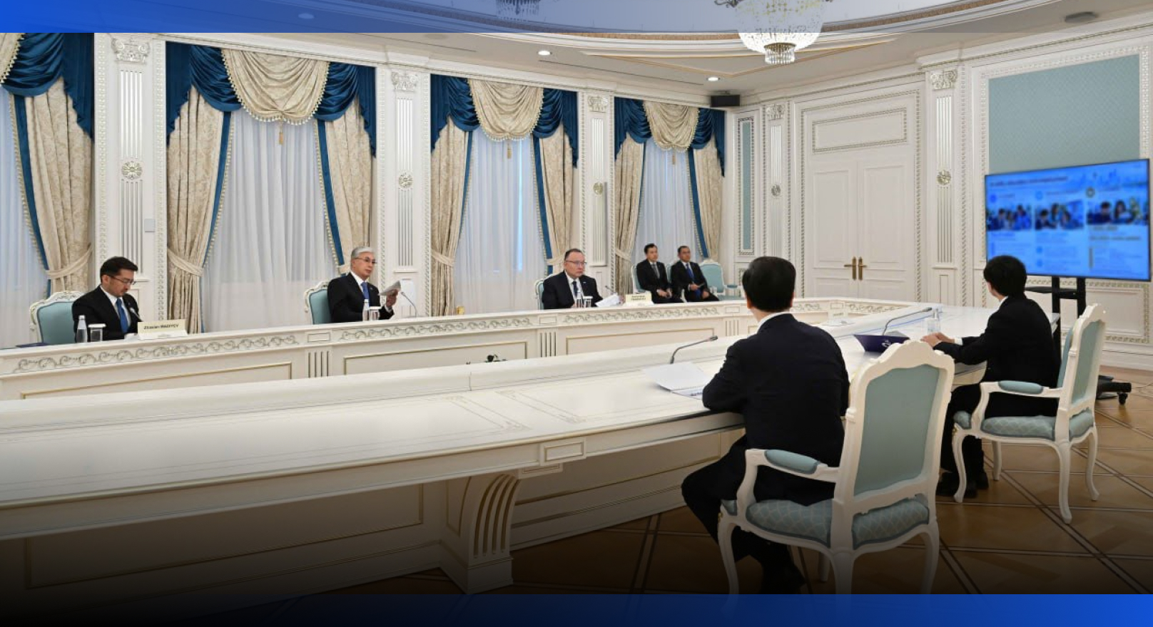 Image for Токаев встретился с главой Sinovation Ventures и 01.ai Ли Кай-Фу 